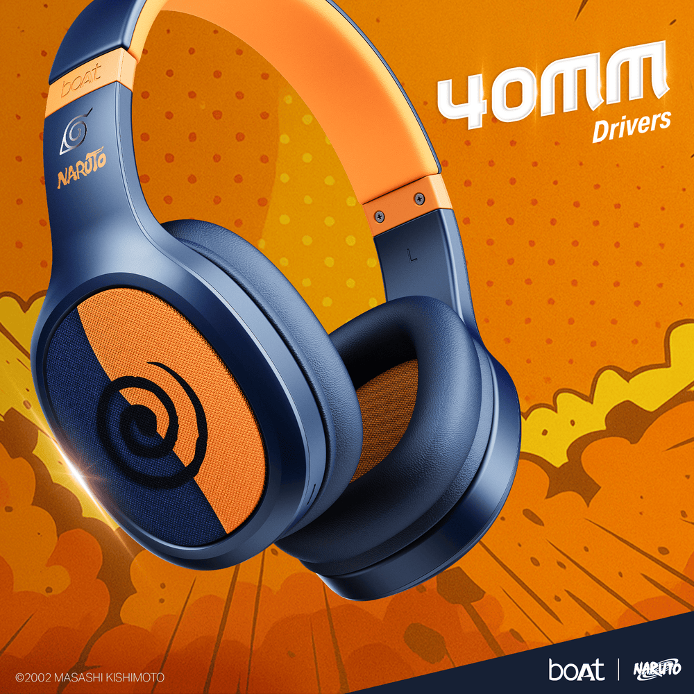 boAt Rockerz 460 Naruto Edition